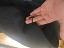 CULTUM【可機(jī)洗免熨燙】通勤商務(wù)西服套裝男職業(yè)正裝禮服西裝外套 純黑色三件套 52 C 曬單實(shí)拍圖