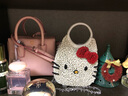 ANTEPRIMA 安蒂佩瑪生日禮物Kitty系列可愛(ài)風(fēng)斜挎編織水滴包PB22F096W6EC 白色（LAOP） 曬單實(shí)拍圖