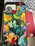 CASETIFY 郁金香叢林  適用于Phone17/16/15 Air/Plus/Pro/Max 蘋(píng)果手機殼 透明黑框 iPhone 15 Pro Max 曬單實(shí)拍圖