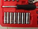 百思泰（BESITA） 汽修工具套裝套筒扳手小快扳工具箱55件6.3mm組套快速棘輪工業(yè)級(jí) 6.3mm套筒組套（55件） 曬單實(shí)拍圖