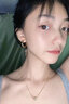 百鈺福輕奢品牌和田玉項鏈女掛件轉(zhuǎn)運珠鎖骨鏈吊墜七夕禮物生日送老婆 和田玉項鏈 曬單實拍圖