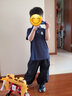 gxg.kidsGXG童裝24夏季兒童褲子中大童工裝風(fēng)戶外束腳休閑百搭長(zhǎng)褲子 黑色 110/120cm 曬單實(shí)拍圖