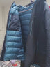 君羽羽絨服男【清倉】雙兩面穿800蓬白鵝絨防寒保暖連帽羽絨服 G52117 寶藍 XL （推薦156-170斤） 曬單實(shí)拍圖
