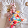 奥智嘉床挂床铃婴儿推车毛绒玩具挂件抬头抓握训练0-1岁宝宝牙胶抽抽乐 实拍图