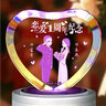 CornerRock戀愛(ài)一周年女友結婚紀念日禮物送老婆情侶擺件生日女生藍牙音樂(lè )盒 軍戀【升級藍牙七彩旋轉】 曬單實(shí)拍圖