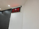 虹泰（HoTai）談話室靜態(tài)顯示時鐘 數(shù)字無頻閃掛鐘 led高清電子靜態(tài)萬年歷 靜態(tài)3075-紅光通用款 曬單實(shí)拍圖