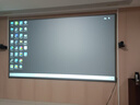 鯨米（JINGMI）投影幕布K5S金屬抗光幕布150英寸16:9投影儀家用畫(huà)框幕布超窄邊客廳臥室壁掛投影儀屏幕 曬單實(shí)拍圖