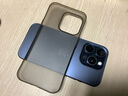 可可麗麗【比紙還薄】適用蘋果14Pro手機殼iPhone14Pro保護套 波紋超薄散熱高磨砂半透不易發(fā)黃 透黑 曬單實拍圖
