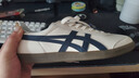 Onitsuka Tiger鬼塚虎TOKUTEN夏季男女復(fù)古德訓(xùn)鞋休閑鞋 米色/深藍色 42 曬單實拍圖