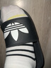 adidas ADILETTE休閑居家沙灘拖鞋男女阿迪達斯官方三葉草 一號黑/白 38 曬單實拍圖