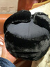 戌衛冬季制式棉帽栽絨帽雷鋒帽男戶(hù)外加厚保暖防寒帽東北擋雪帽子 黑色執勤防寒帽 中號(57)標準頭圍 曬單實(shí)拍圖
