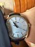 Grand Seiko 冠藍(lán)獅gs手動(dòng)上鏈SD冰藍(lán)手卷御神渡系列皮帶正裝男表SBGY007G SBGY007G 曬單實(shí)拍圖