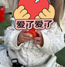 乖奇熊女寶寶夾棉連體衣秋冬季保暖加厚棉服嬰幼兒公主碎花哈衣爬服 曬單實拍圖