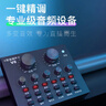V8聲卡套裝 主播直播設(shè)備聲卡手機快手唱歌麥克風(fēng)話筒全套全民k歌神器抖音吃雞直播電腦外置聲卡 V8聲卡+E300麥套裝(高配版) 曬單實拍圖