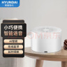 HYUNDAI现代S3 无线蓝牙AI音箱电脑桌面音响家用低音炮户外情人节礼品便携式迷你播放器 白色 实拍图