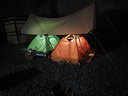 牧高笛（MOBIGARDEN）帳篷戶外露營雪山雙層雪裙高山沙漠防暴雨露營冬季防寒冷山帳篷 紅灰色-冷山2PLUS(雙人) 曬單實拍圖