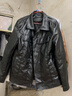 皮爾卡丹真品皮衣男士真皮春秋季2024年新款韓版外套潮流翻領(lǐng)機車(chē)皮夾克男 黑色【常規款】 L 曬單實(shí)拍圖