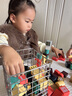 赟婭幼兒童大顆粒積木城市主題拼裝積木寶寶交通動(dòng)物拼圖男孩女孩早教 100粒城市交通積木+60片底板 曬單實(shí)拍圖