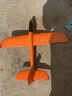 爸爸妈妈 滑翔飞机手掷手抛玩具飞机泡沫飞机玩具儿童玩具航模滑翔机儿童户外飞机 黄色绿点 实拍图