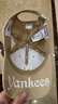美職棒（MLB）旗艦官方男女硬頂帽子秋冬季休閑帽遮陽(yáng)鴨舌帽情侶棒球帽禮物 紐約洋基隊/米黃色 均碼 F 曬單實(shí)拍圖