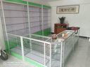 欣雪藥房貨架藥品展示柜西藥柜收銀臺陳列柜玻璃藥店柜臺展示架陰涼柜 高柜120*30*220含玻璃 曬單實(shí)拍圖