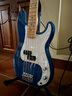 FENDER芬德日產(chǎn)Hybrid II第二代融合系列Precision Bass電貝斯 5663102318 森林藍(lán) 曬單實拍圖