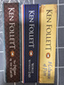 英文原版 中世紀三部曲 Ken Follett 3本小說(shuō) 圣殿春秋 無(wú)盡世界 烈火之柱 曬單實(shí)拍圖