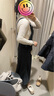 無(wú)印良品（MUJI）女式 燈芯絨 背帶裙中長(cháng)款連衣裙半身裙女秋款裙子美拉德BE10CC3A 深灰色 M （160/66A） 曬單實(shí)拍圖