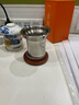 ORTOR手柄杯玻璃杯帶把泡茶杯防燙辦公杯實(shí)心手柄水杯子 木蓋BOSS杯 曬單實(shí)拍圖