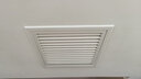 六奧ABS中央空調出風(fēng)口百葉窗暖氣罩排風(fēng)口回風(fēng)鋁合金檢修口定制面板 ABS回風(fēng)帶網(wǎng) 開(kāi)孔400X400 曬單實(shí)拍圖