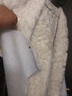 IMPRESSWIT真羊皮襖子皮毛一體冬季中老年人爸爸裝內(nèi)膽棉服男保暖加厚大碼 圓領(lǐng)按扣無(wú)袖子 2XL皮毛一體130-150斤 曬單實(shí)拍圖
