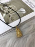 老鳳祥菩薩黃金吊墜足金觀音男女款款黑繩編織項(xiàng)鏈純金情人節(jié)禮物送男友 【收藏級(jí)】火焰觀音 約2g-默認(rèn)黑繩 曬單實(shí)拍圖