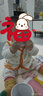 ibaby/英倫寶貝恒溫兒童馬甲秋冬保暖寶寶坎肩嬰兒馬夾 蘑菇兔嘰空氣層馬甲 90 cm 曬單實(shí)拍圖