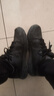 安踏男鞋運動(dòng)鞋男秋冬季新款軟底保暖皮面防潑水跑步鞋男士休閑鞋子男 【店長(cháng)推薦皮面防水】黑色 39 （男6.5碼） 曬單實(shí)拍圖