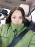 托瑪菲 羽絨棉服女短款冬季外套小個子2022年新款女士棉衣休閑加厚款面包服韓版寬松情侶裝學(xué)生小棉襖子 綠色 S 曬單實拍圖