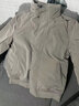 諾帝卡（NAUTICA）【商場(chǎng)同款】男裝春夏新款防輕濺水挺闊藏帽薄外套夾克男JO4101 卡其0CR S 曬單實(shí)拍圖