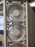 酷冷至尊(CoolerMaster)MasterFan MF120 HALO 白色版ARGB机箱风扇(均衡型风扇/ARGB灯效/吸音降噪/电脑组件) 实拍图
