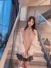 莫代爾棒球服外套女2025春秋季新款加厚初高中學(xué)生寬松時尚韓版夾克上衣 粉色 M 曬單實(shí)拍圖