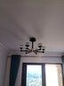 雷士（NVC）美式輕奢水晶玻璃麗影智能LED客廳吊燈餐廳吊燈臥室燈具套餐 10+6頭+臥室燈*4【四室兩廳A】 曬單實拍圖