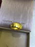 六福珠寶足金萬(wàn)福金安黃金戒指男戒活口戒 計價(jià) GDGTBR0015 9.27克(含工費315元) 曬單實(shí)拍圖