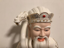 七珍供奉土地公土地婆神像擺件福德正君地主財神土地爺土地奶佛像 D21-40G 10吋土地公公 描金 曬單實(shí)拍圖
