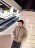 啄木鳥羽絨服男士冬季2024新款時尚加厚保暖棒球領(lǐng)夾克加厚休閑運動外套 卡其色 【白鴨絨】 XL【125-140斤】 曬單實拍圖