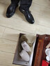 木林森（MULINSEN）男鞋頭層牛皮男士休閑皮鞋男春季新款英倫百搭商務(wù)正裝鞋子男軟底 黑色 42 曬單實(shí)拍圖