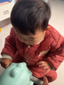 G.DUCKKIDS寶寶棉衣套裝女1歲嬰幼兒冬裝絲綿棉襖3男童5歲小童棉服加厚棉襖 酒紅 棉服套裝 90 建議身高75-85 曬單實(shí)拍圖