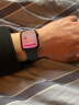 Apple Watch Series 8 智能手表GPS+蜂窝款41毫米午夜色铝金属表壳午夜色运动型表带S8 MNHW3CH/A 实拍图