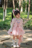 G.DUCKKIDS童裝洛麗塔公主裙女童連衣裙秋冬季兒童套裝裙子玲娜貝兒生日禮服 套裝裙子【裙子+毛衣】 90 尺碼1~2歲【 80-90cm】 曬單實(shí)拍圖