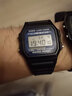 卡西歐（CASIO）學(xué)生時(shí)尚運動(dòng)手表簡(jiǎn)約復古小方塊腕表F-91W-1D 3D F94WA-8 電子表 F-105 【附加貼膜】 曬單實(shí)拍圖