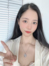 Arsis印記12星座浮雕銀幣項鏈女原創(chuàng)設(shè)計時尚簡約百搭送女友禮物 星座浮雕銀幣項鏈（雙魚座） 曬單實拍圖