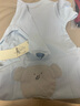 戴維貝拉（DAVE＆BELLA）春裝新款男寶連體衣全棉新生兒爬服哈衣嬰幼兒衣服寶寶睡衣 天藍色【現貨】 80cm （建議身高73-80cm） 曬單實(shí)拍圖