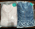 全棉時代【七夕情人節(jié)禮物】睡衣女長袖長褲情侶家居服套裝雙面絨 曬單實拍圖